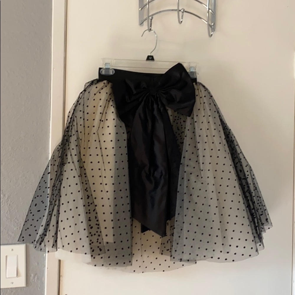 Polka Dot Tulle Skirt